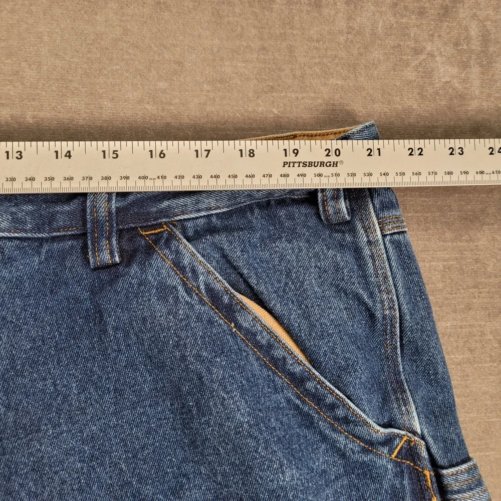 Duluth Trading Ball Flex Denim Carpenter Jeans Blue Jeans‎ Mens Size 40x30